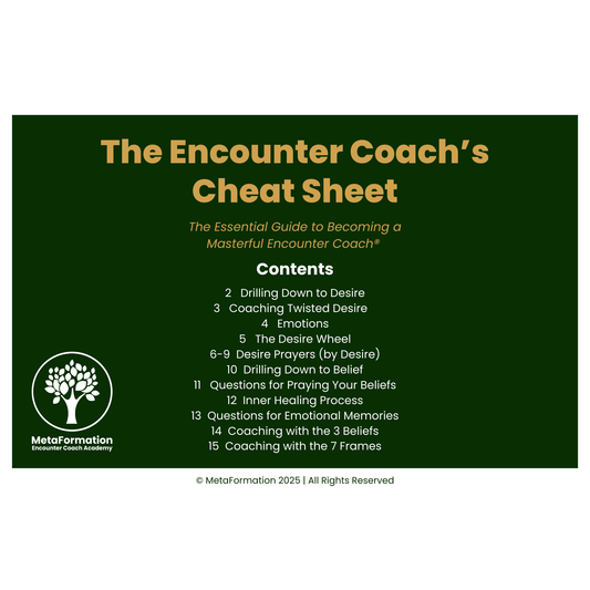 The Encounter Coach's Cheat Sheet