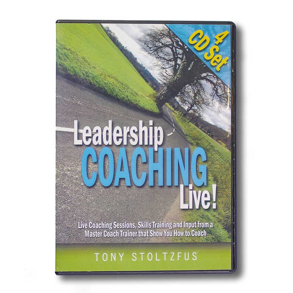 Leadership Coaching Live with Tony Stoltzfus (Streaming Audio)