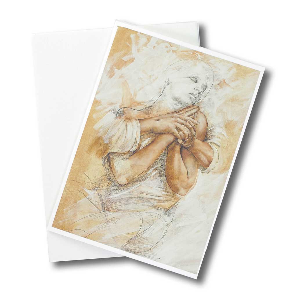 Praying Hands Notecard