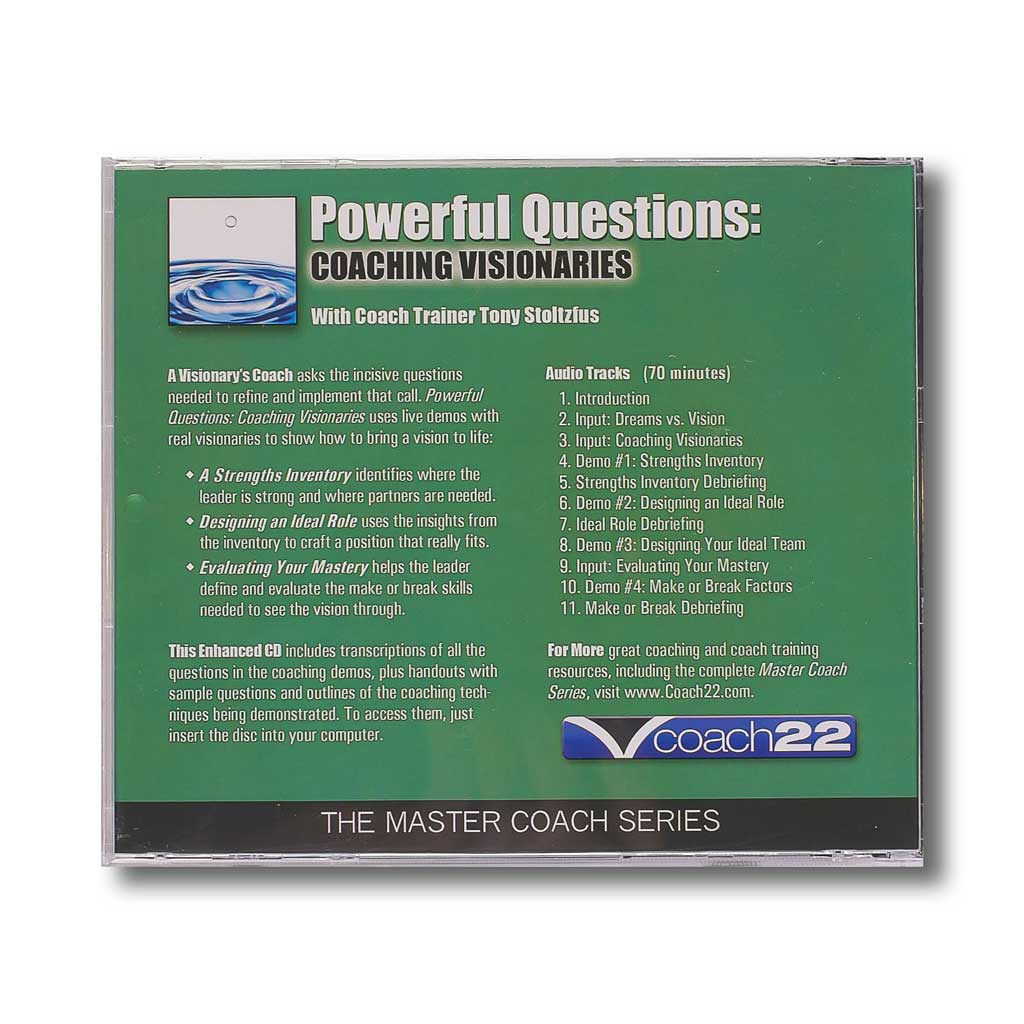 Powerful Questions: Coaching Visionaries (Streaming Audio)
