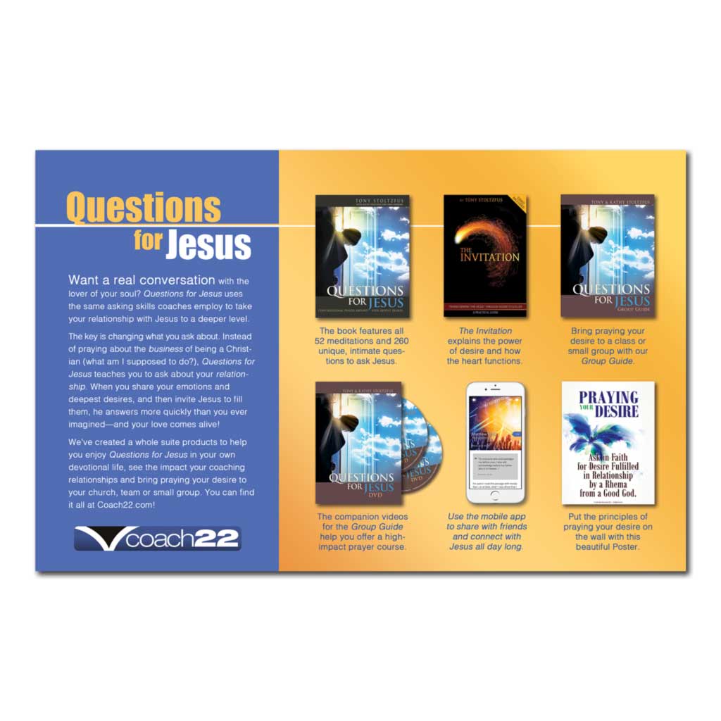 Questions for Jesus: Conversational Prayer Around Your Deepest Desires